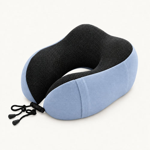 Coussin cervical ergonomique Euler bleu
